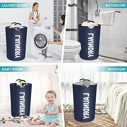 115L Large Laundry Basket, Dirty Clothes Waterproof Laundry Hamper - Image 6