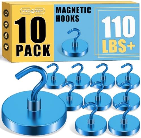 VNDUEEY Cruise Must Haves, 110 Lbs Heavy Duty Magnetic Hooks, Cruise Magnets by VNDUEEY