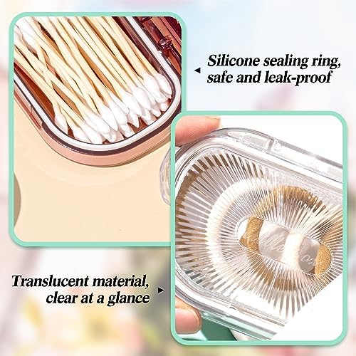 Kigley 4 Pcs Travel Swab Container - Image 5