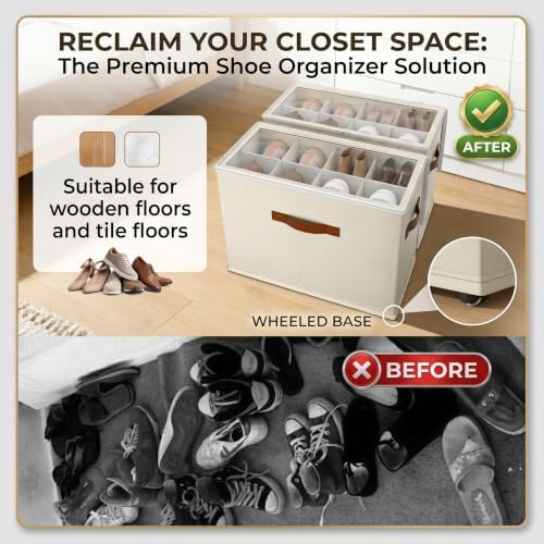 2 Pack Shoe storage Organizer - Image 4
