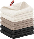 Nialnant 6 Pack Kitchen Hand Towels, 100% Cotton Dish Towels by Nialnant