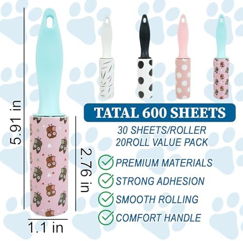 40Pcs Mini Lint Roller Travel Size, Mini Lint Roller - Image 2