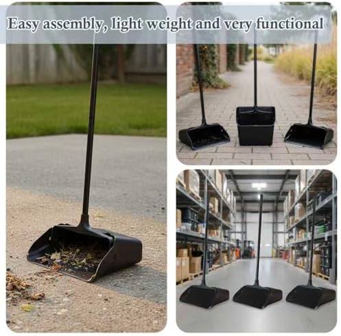 3-Pack Commercial Upright Dust Pan - Image 6