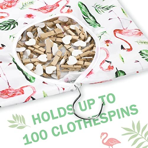 Woanger 2 Pcs Clothes Pin Bag 15 X 11 In Clothespin Holder - Image 3
