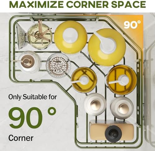 MAXIFFE 3 Pack X-Large Corner Shower Caddy - Image 2