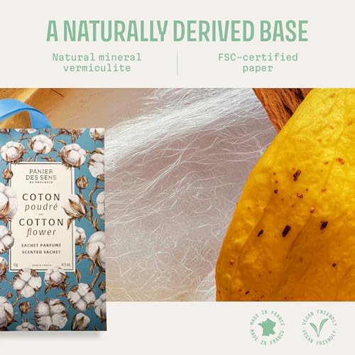 Panier des Sens Cotton Flower Scented Sachets, 1 oz - Image 6