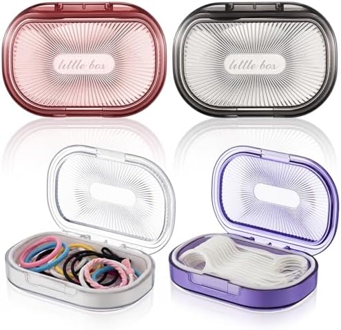 Kigley 4 Pcs Travel Swab Container by Kigley