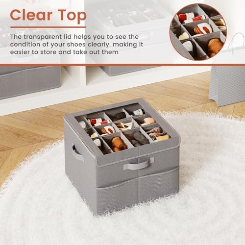 PHINOX Shoe Organizer for Closet, Fits up to 16-24 Pairs, 2 Pack - Image 4