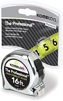 Komelon 416HV High-Visibility Professional Tape Measure, 16-Feet by 3/4-Inch - Image 2