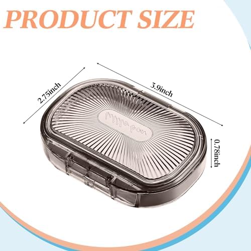 Kigley 4 Pcs Travel Swab Container - Image 3
