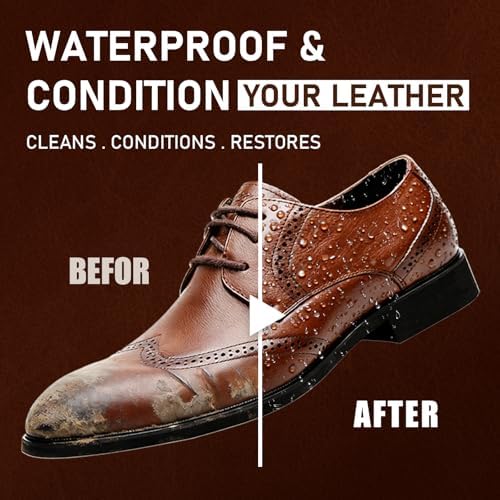 RAPSAKEMOH Shoe Polish Kit, Horsehair Brush Shoe Shine Kit - Image 7