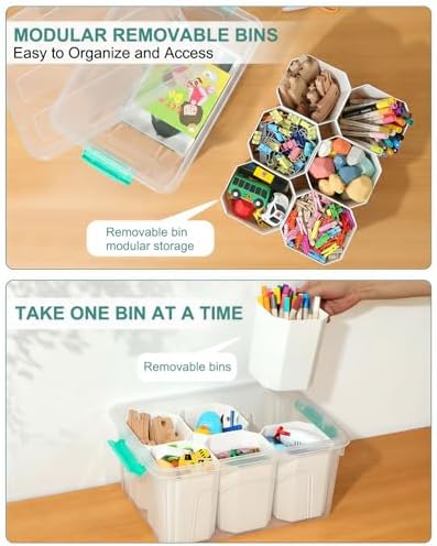 EOENVIVS Clear Storage Boxes - Image 3