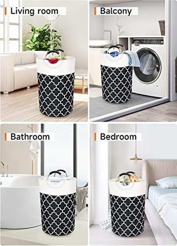 Fabspace Large Laundry Basket Laundry Hamper Bag Washing Bin Clothes Bag - Image 7