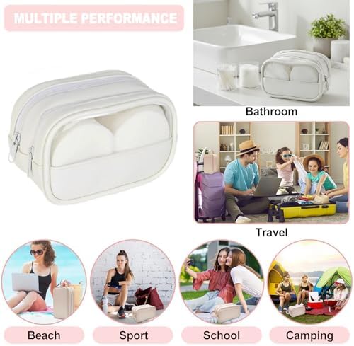 Portable Cotton Round Swab Organizer Case, 2 in 1 Travel Cotton Pad Qtip Holder - Image 7