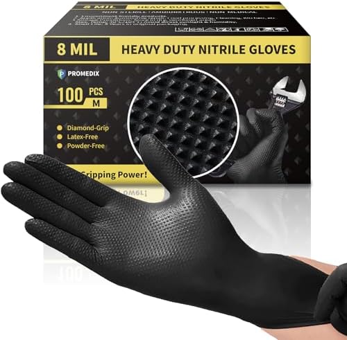 PROMEDIX P Heavy Duty Nitrile Gloves by PROMEDIXP