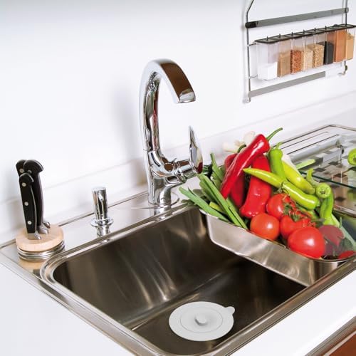 4 Pack Silicone Kitchen Sink Drain Catcher - Image 6