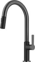 KRAUS Black Stainless Steel Pull Down Kitchen Faucet KPF-2820MBSFSB | Two-tone by Unknown