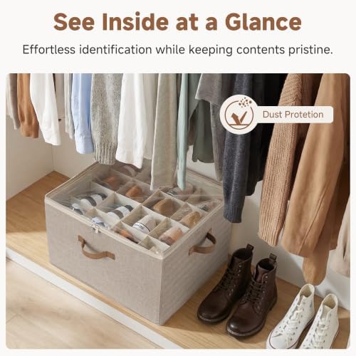 StorageWorks 16-Pair Closet Shoe Organizer - Image 5