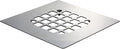 Danco Square Snap-in Shower Drain Cover in Chrome by DANCO
