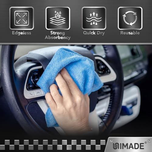 UNIMADE Shop Towel Rag, 200 Pack Reusable Rags Bulk - Image 5