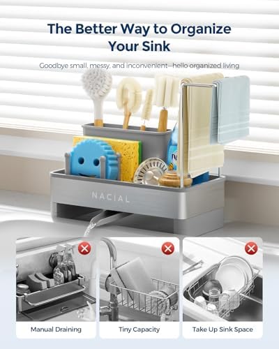 Nacial Kitchen Sink Organizer, Sink Caddy - Image 6