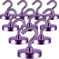 Neosmuk Magnetic Hooks, 130lb Heavy Duty, 10 Pack by Neosmuk
