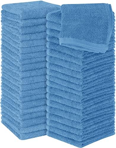 Utopia Towels 60 Pack Cotton Washcloths Set, 100% Ring Spun Cotton, Premium by Unknown
