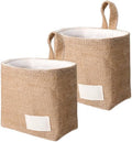 2PCS Small Wall Basket, Woven Wall Hanging Basket by Unknown