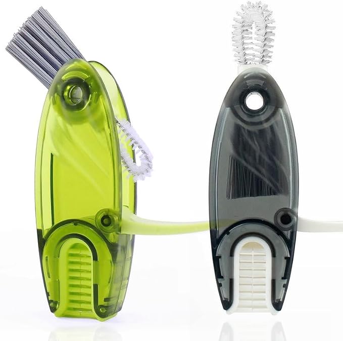 4 in 1 Cup Lid Cleaning Brush Set Multifunctional Bottle Brush Cleaner Tiny by CraftinAround