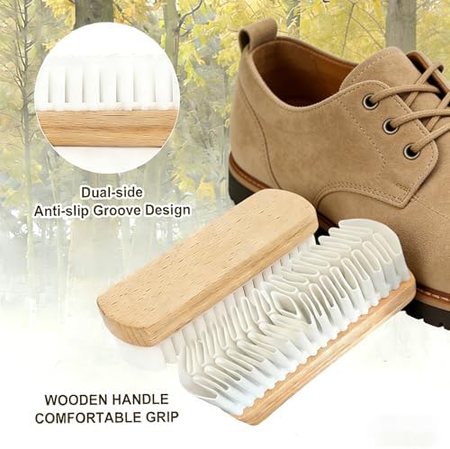 Suede Brush for Shoes Suede Shoe Brush Cleaner Kit Nubuck Cleaning Kit（3PCS - Image 3
