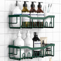 EUDELE Shower Caddy 2 Pack, Adhesive Shower Organizer by EUDELE