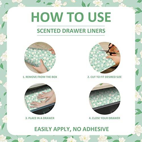 SCENTORINI Jasmine Scented Drawer Liners - Image 6