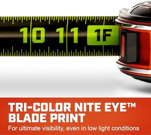 Crescent Lufkin 25 Ft. SHOCKFORCE NITE EYE Tape Measure | L1325B-02 - Image 2