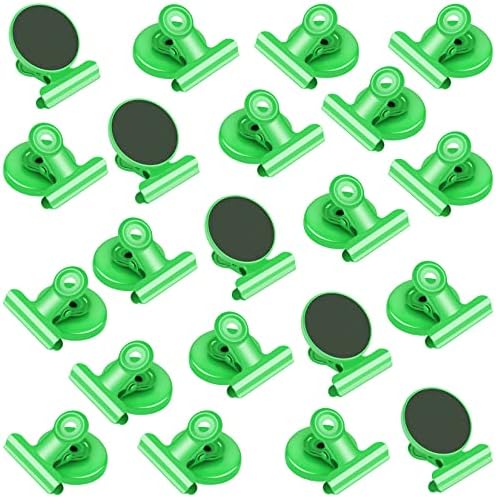VNDUEEY 20 Pack Fridge Magnets Refrigerator Magnets, Strong Magnetic Clips by VNDUEEY