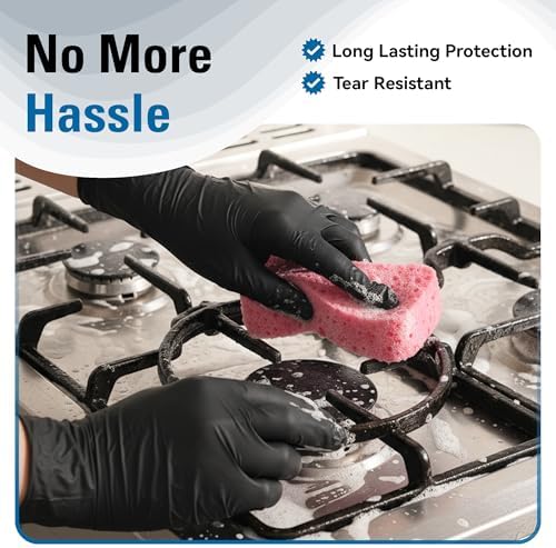 SWIFTLITE Nitrile Gloves Disposable Latex Free - Image 4