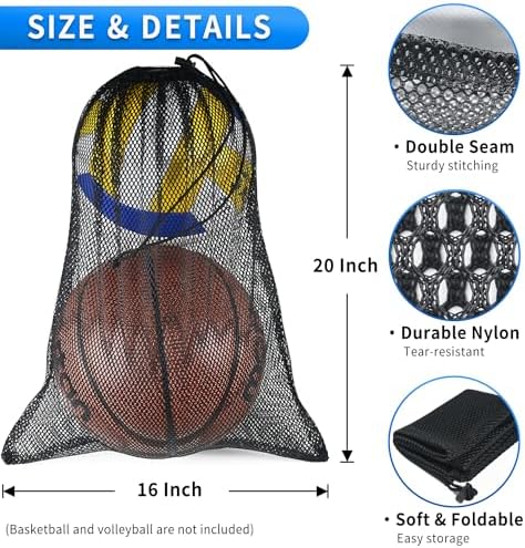 10 Pcs Mesh Drawstring Bag 16" x 20" - Image 3
