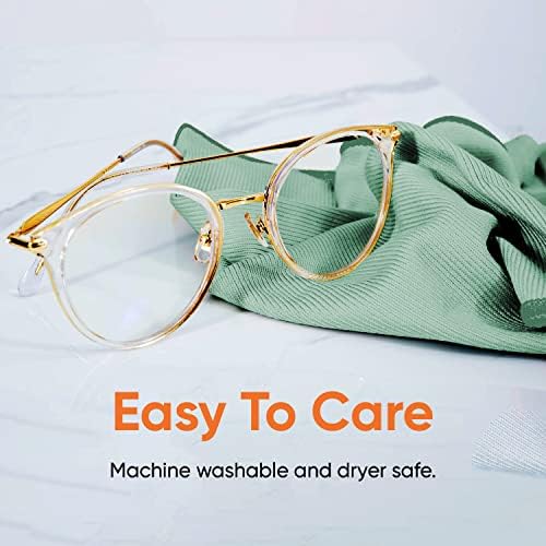 Superio Microfiber Window Cleaning Cloth, Mirror & Glass Miracle Cloth Lint & - Image 6
