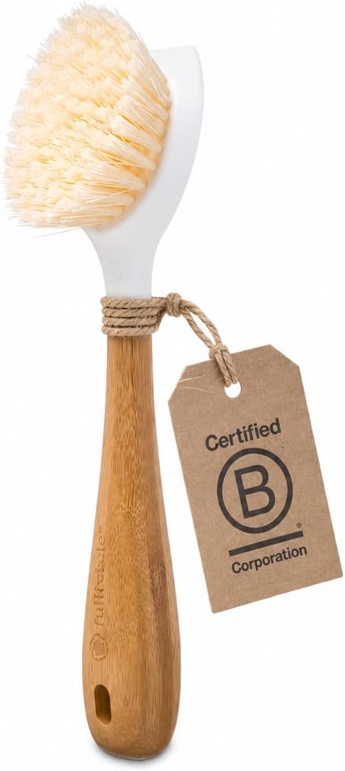 Full Circle Daily Dish Brush, Bamboo Grip & Strong Bristles by Unknown