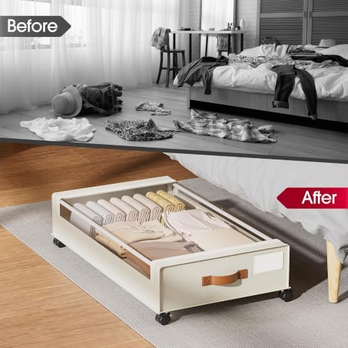 Yecaye 60L Under Bed Storage Containers - Image 5