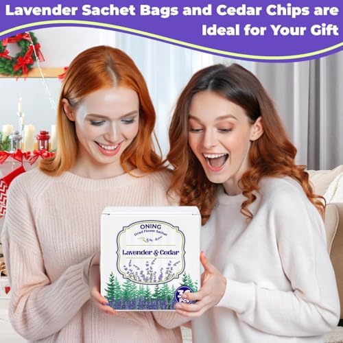 36 Pack Lavender Sachet Bags & Cedar Chips Set -Fragrance Sachets. - Image 6