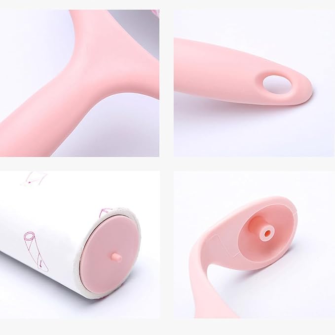 Lint Roller, Pet Hair Roller, 4 Refills Hair Remover Kit, Lint Brush - Image 4