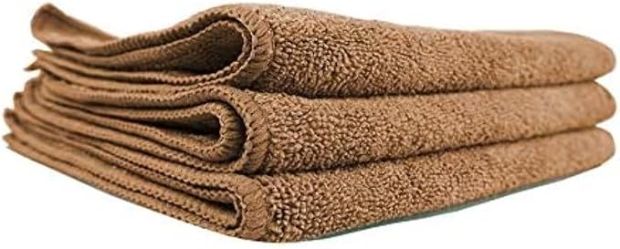 Chemical Guys MIC34403 Workhorse Professional Microfiber Towel, Tan 16" x 16" by ChemicalGuys