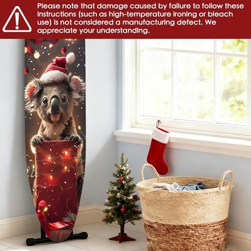 Nuxovilar Winter Koala Ironing Board Cover 15x54 Inches Polyester - Image 6