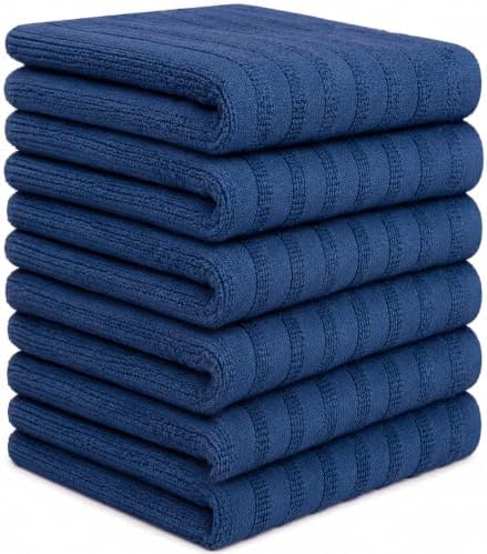Premium Kitchen Towels 6 Pack 100% Cotton - Image 2
