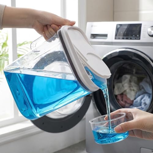 Covzoe Laundry Detergent Dispenser, 118 Oz Liquid Laundry Soap Container - Image 5