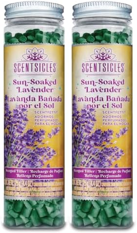 Scentsicles Sun Soaked Lavender Scentfetti Scented Paper Filler 2 Pack by Scentsicles