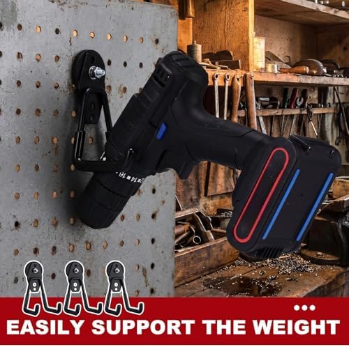 Landhoow 30 Pcs Large Magnetic Hooks Heavy Duty Garage Magnet Hooks Strong - Image 5