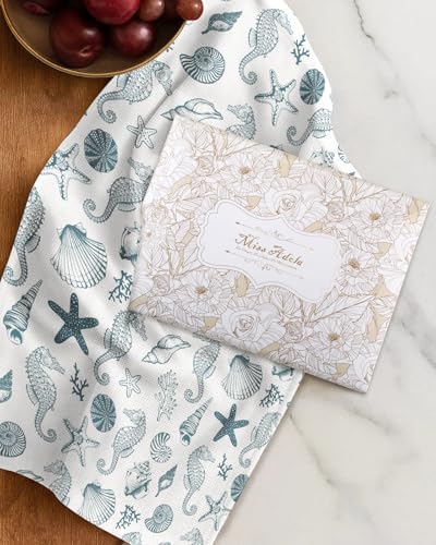 Miss Adola 2pcs Cotton Waffle Kitchen Towels - Image 6