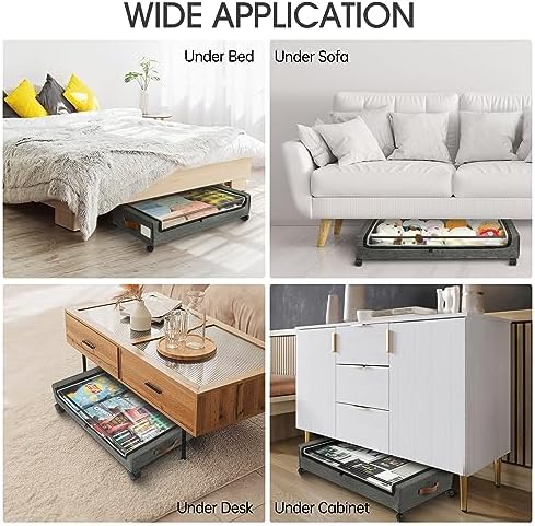 Yecaye 3 Pack Under Bed Storage - Image 6