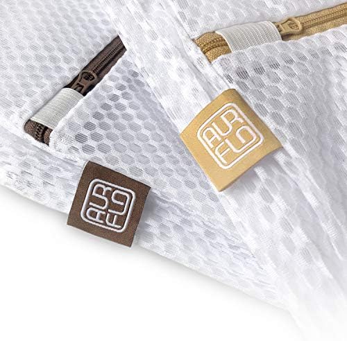 Extra Large Mesh Laundry Bags for Delicates by AURFLO
